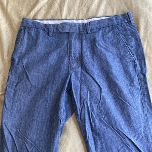 Mens jcrew pants Bowery slim 32x32